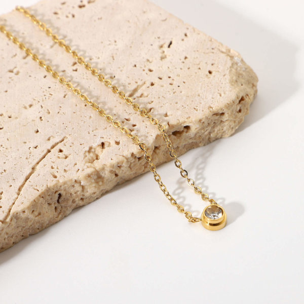 18K Gold Plated Dew Drop Necklace